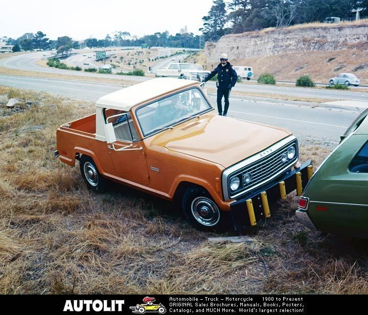 1972 Jeep Commando Pickup Truck Factory Photo  