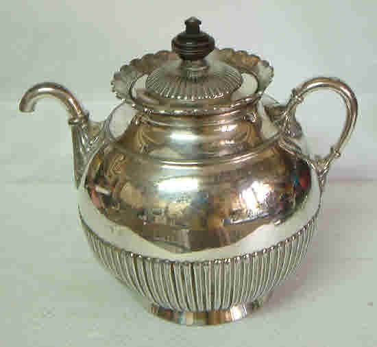 1886 J Dixon Royles Patent self pouring TEAPOT Silver Plated EPBM no 