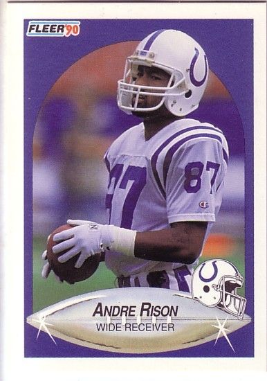 1990 Fleer INDIANAPOLIS COLTS True Team Set (17) RISON  