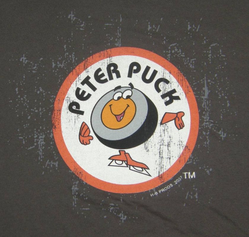 NHL Peter Puck Hockey Night In Canada T Shirt Short Slv  