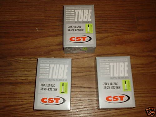 ea Road Bike Tubes 700x18/25 midlength PV48 mm long  