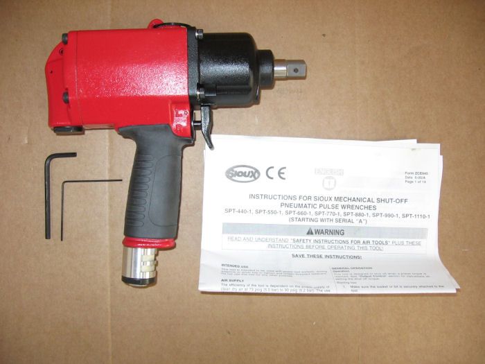 Pneumatic Air 1/2 Pulse Impact Wrench Sioux SPT1110 2  