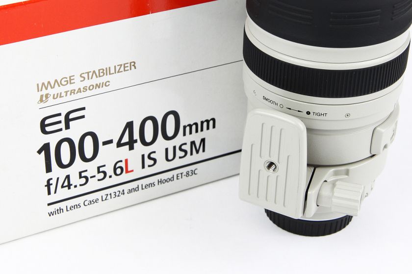 Canon EF 100 400mm 100 400 mm F/4.5 5.6L F4.5 5.6 L IS USM Lens 