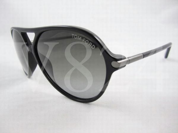 TOM FORD LEOPOLD TF 197 Sunglasses Black TF197 01B  