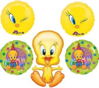 TWEETY BIRD BIRTHDAY PARTY decoration supplies balloons  