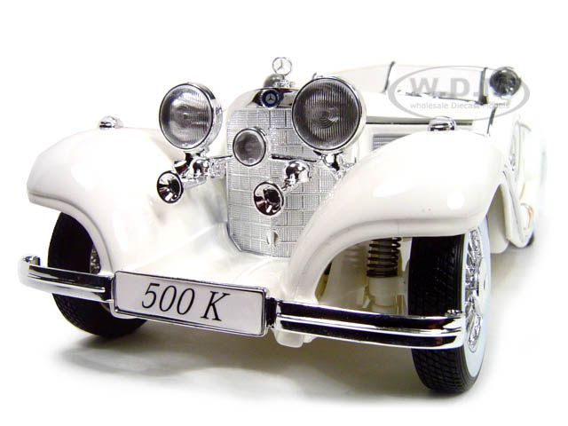 1936 MERCEDES 500 K SPECIAL ROADSTER 118 DIECAST MODEL  