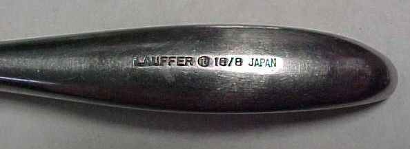 TOWLE LAUFFER DESIGN 2 (JAPAN) SOUP SPOON /S  