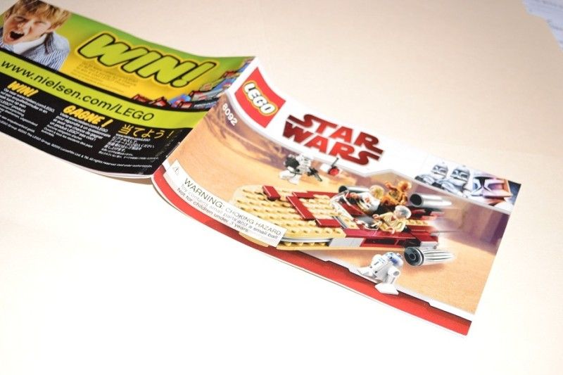 Star Wars LEGO® MANUAL For 8092 Lukes Landspeeder exc  