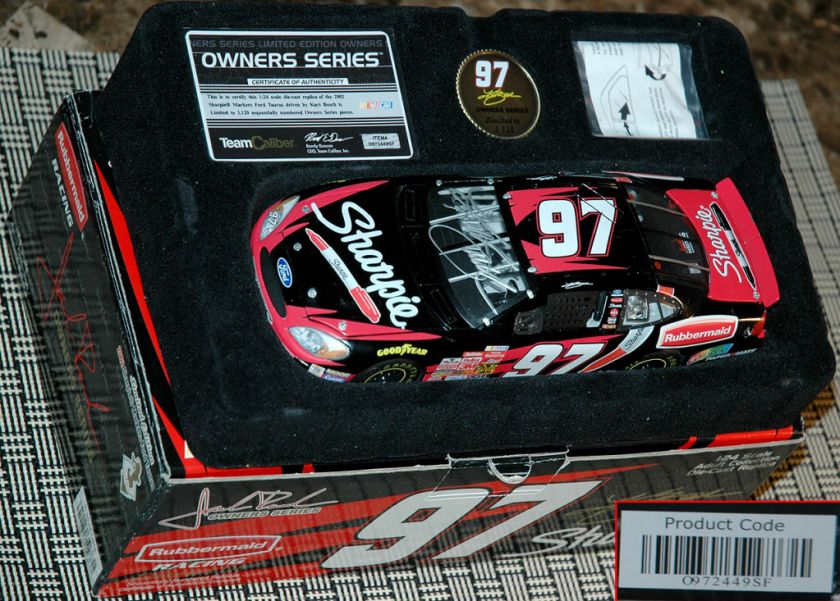 Kurt Busch SIGNED DIECASTS COLLECTION 2001 2006 124  