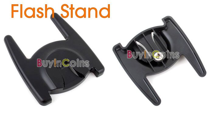 Flash Stand Holder Mount Base Hot Shoe for Flashgun V L  