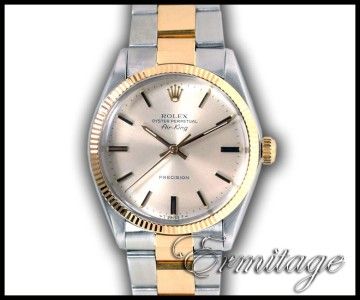 Rolex Air King Mens Watch 5501 One Year Warranty  