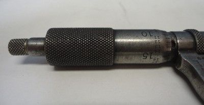 STARRETT 0 to 1 MICROMETER #213 in very good condition  