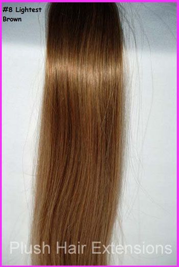 Human Hair Extension Remy Pre Bonded Nail Tip 18 300  