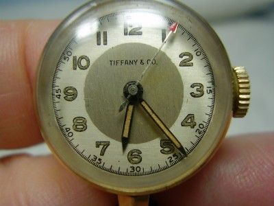 Rare Tiffany & Co 14K Vintage Lds Watch by Movado  
