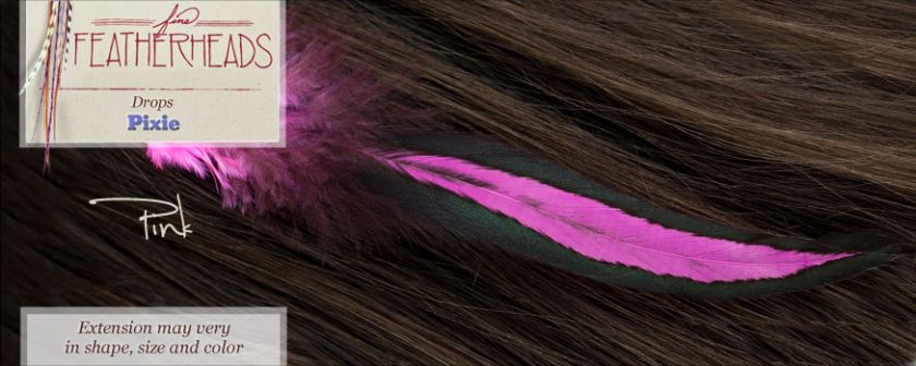 Natural Feather Hair Extension by Fine Featherheads  