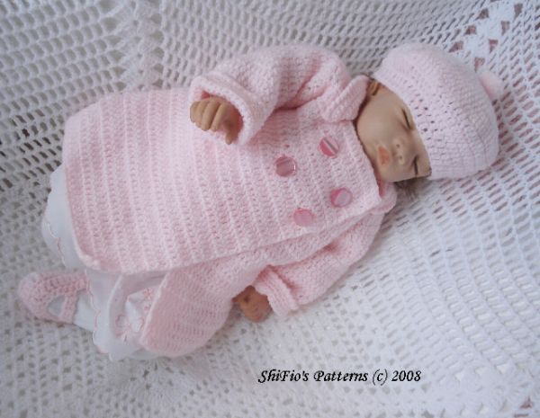 BABY CROCHET PATTERN REBORN CROCHET PATTERNS #87  