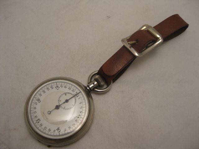 RARE CLEAN 1940 1950 WYLER 30 SEC 15MIN STOPWATCH TIMER  