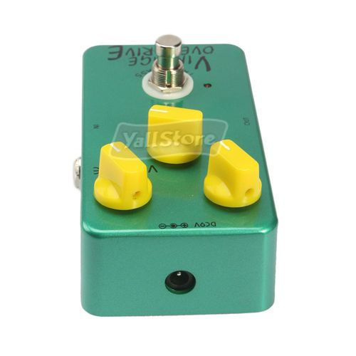   JOYO JF 01 Guitar Vintage Overdrive Effect Pedal Bypass Green  