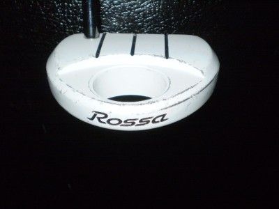 used mens RH TaylorMade Rossa Corza Ghost Belly Putter 41 new Grip 