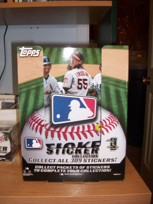 2011 Topps Baseball Stickers Album  