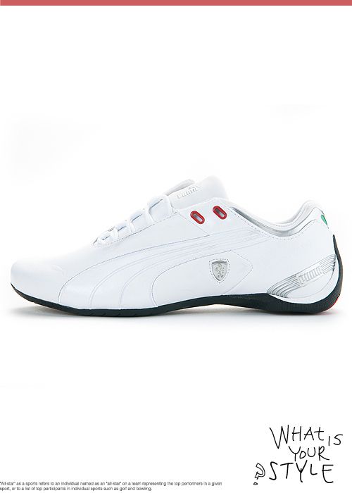 PUMA Ferrari Future Cat M2 SF Racing Casual Sport Shoes White 