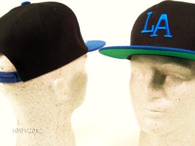 Los Angeles Cap LA Snapback 2 TONE Hat NEW Retro Adjustable Vintage 