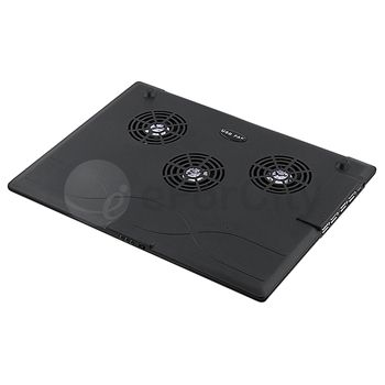 SYBA SY NBCP 4U 3 Fan Notebook Cooler Cooling Cool Pad With 4 USB 