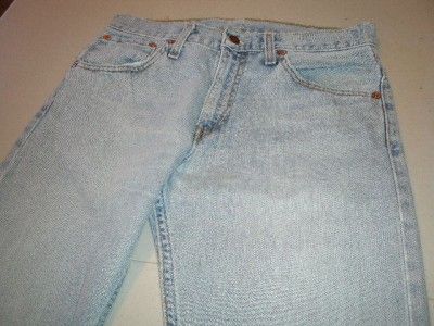 Levis 516 Mens Flare Jeans Bell bottoms 29x33 646 B62