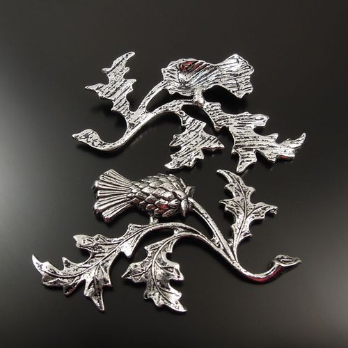 Antiqued Style Silver Tone Alloy Leaf Bird Pendants Charms 47*32*2mm 