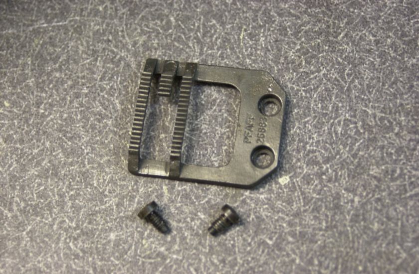 HOOK AND FEED DOG ASSEMBLY REBUILT