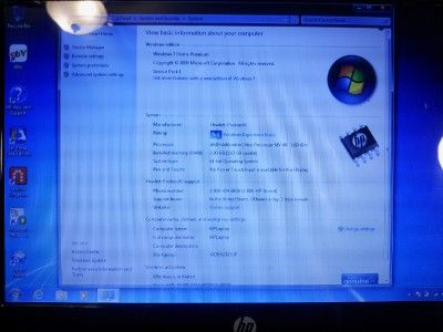 HP Pavilion DV2z 1110 12.1 Laptop Athlon CPU / 2GB MEM / 160 GB 