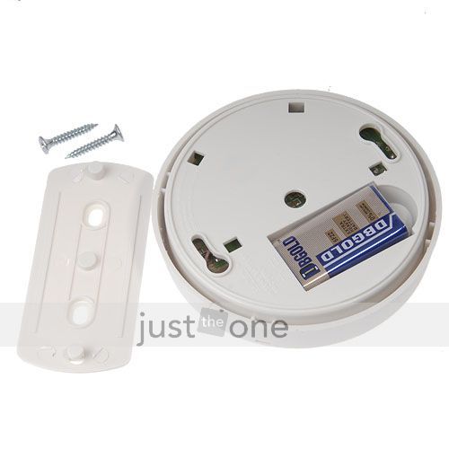 3x Photoelectric Cordless Smoke Detector Alarm f. house  