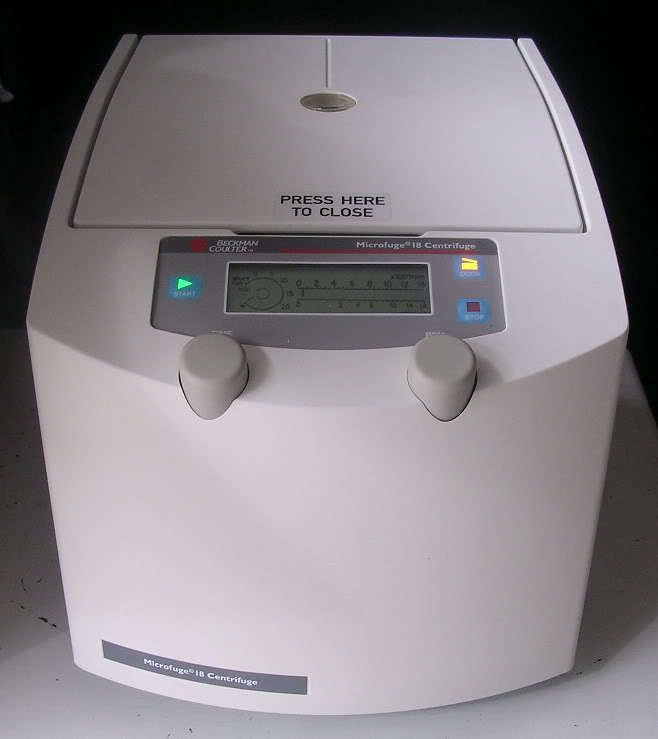 Beckman Coulter Microfuge 18 Centrifuge w/F241.5P Rotor  