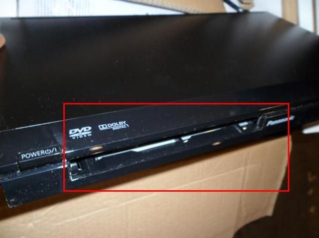 PANASONIC DVD S48P K DVD/CD PLAYER  