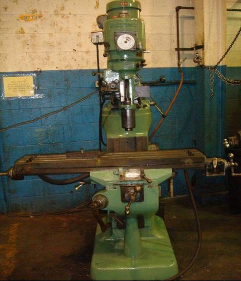 12BR BRIDGEPORT SERIES I VERTICAL MILL  