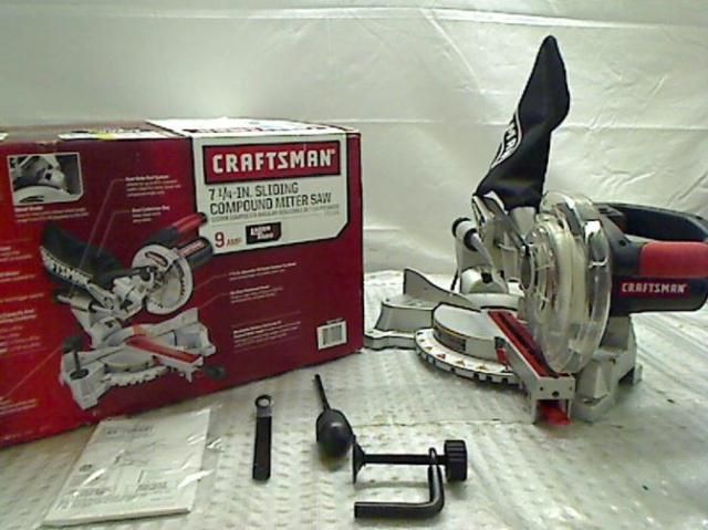 CRAFTSMAN 7 1/4 IN. SLIDING COMPOUND MITER SAW 21194  