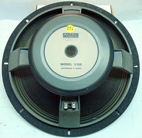 Altec Lansing 3156 16 LF Woofer Bass Speaker 8 ohm 250W  