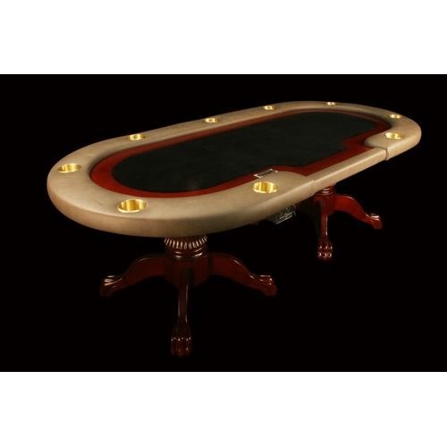 BBO Poker Premier Luxury Poker Table in Black  