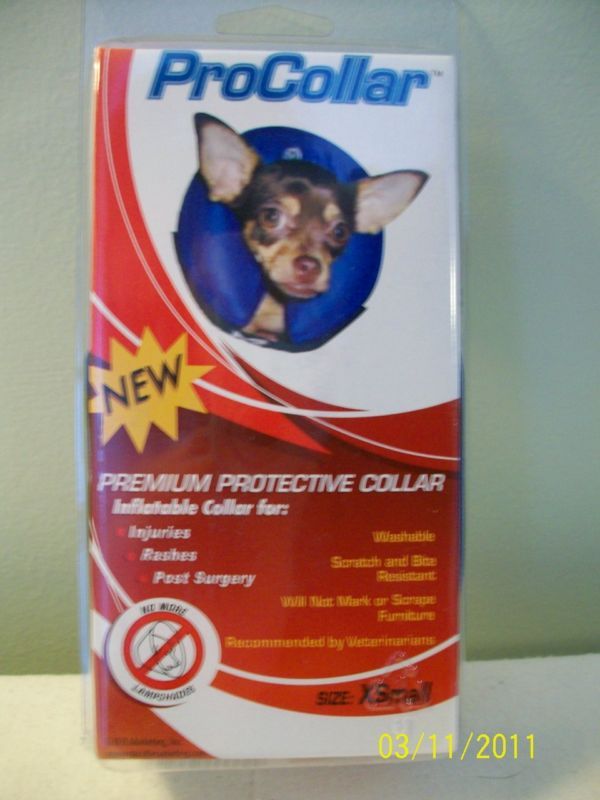 NEW Pro Collar Protective Collar XS Dog Injury Surgery  