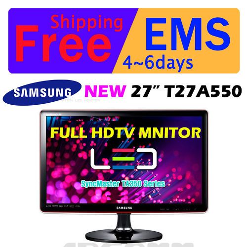 SAMSUNG SyncMaster 27 Full HDTV LED Monitor ★T27A550★  