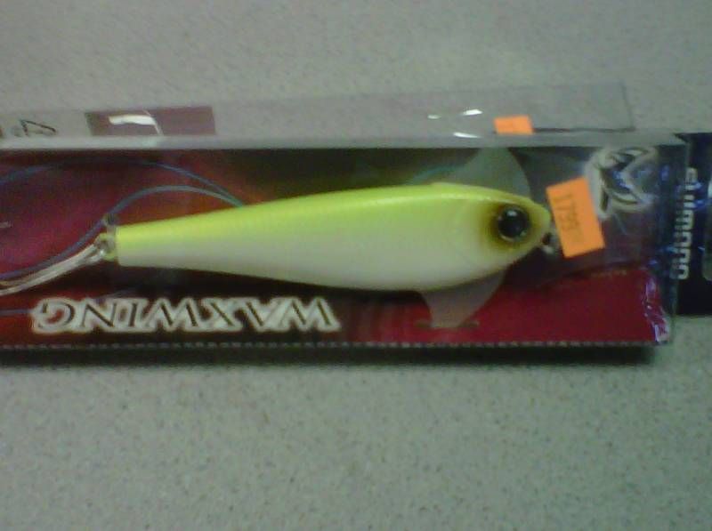 SHIMANO WAXWING JIG 118 JR     CHARTREUSE/WHITE  