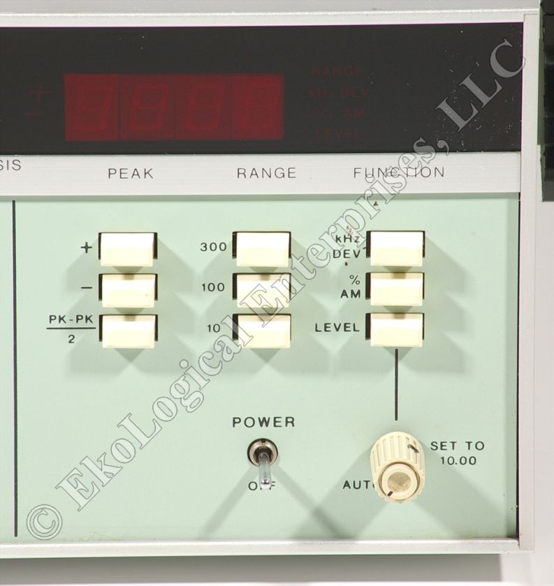 Boonton 82AD Modulation Meter 10MHz 1.2GHz Good Condition  