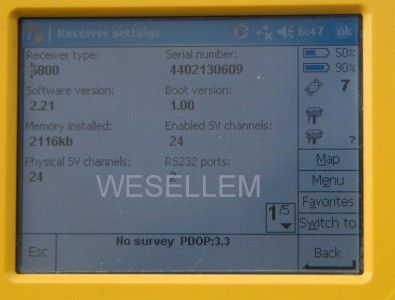 Survey Trimble 5800 R8 GPS Rover L1 L2 RTK w/ TSC2 Survey Controller 