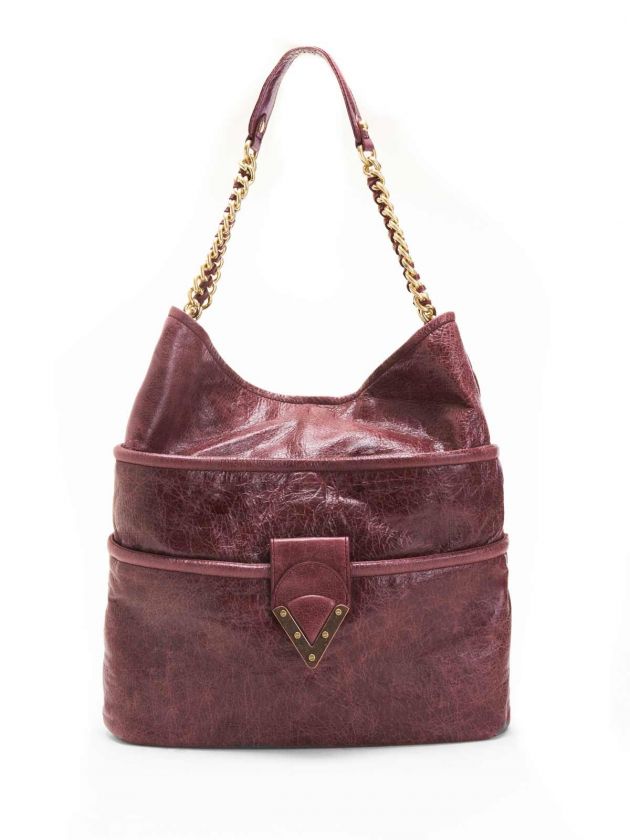 Bnwt $395 Pour La Victoire Calais III Slouchy Hobo  