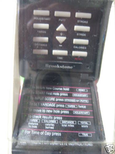 Brookstone Electronic Golf Meter, Range Finder  