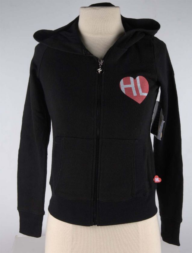 Harajuku Lovers GIRLS Black Logo Hoodie 1565  