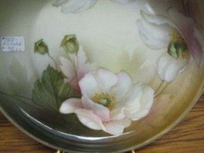 Suhl Porcelain Shallow Bowl 1900s  