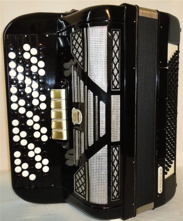 German Button ACCORDION FIROTTI EROICA Bayan 120 bass 5 Row 