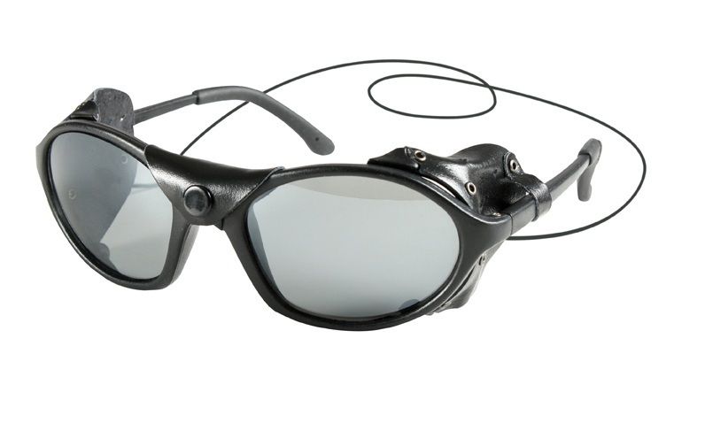 TACTICAL SUNGLASS W/LEATHER TYPE WIND GUARD CE  