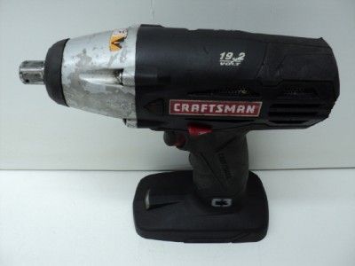 Craftsman C3 19.2 Volt 1/2 Impact Wrench 11602 (#10)  